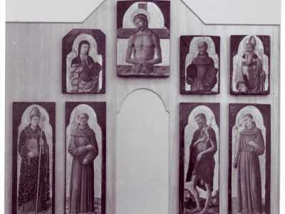 Ricomposizione del Polittico in seguito ai restauri del 1939